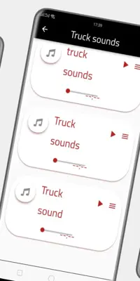 Truck sounds android App screenshot 2